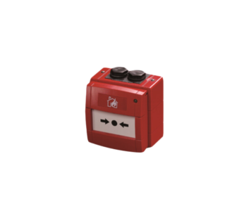 Context Plus Waterproof manual call point – red (surface); for use with range; IP67 with built in isolator (55100-908IMC)