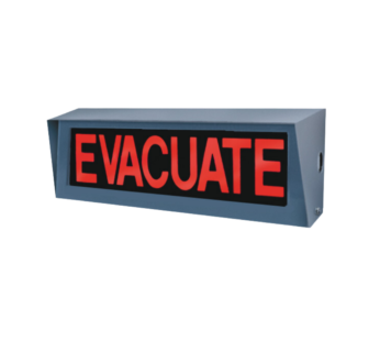 Demco Evacuate Sign LED (D-110E)