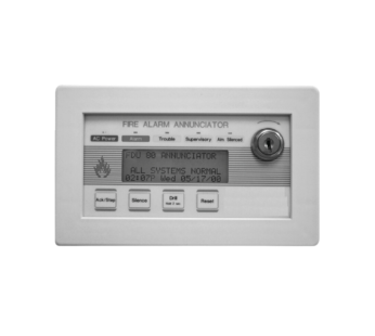 Notifier 80-Character LCD Fire Annunciator (FDU-80)