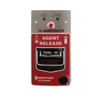 Notifier Agent Release Station with Abort Switch (NBG-12LRA)